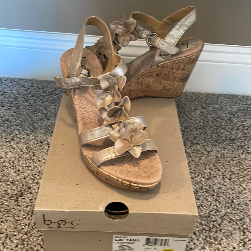BOC Gaetana Champagne Size 8